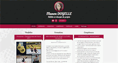 Desktop Screenshot of manondoyelle.com